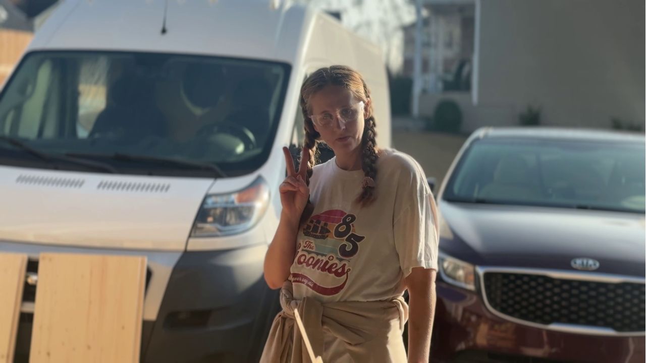 cait montoya, cargo van