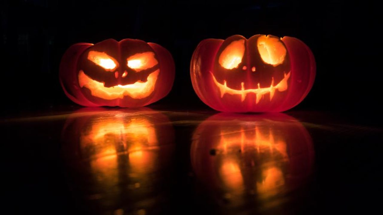 Carved Pumpkins Light Twins