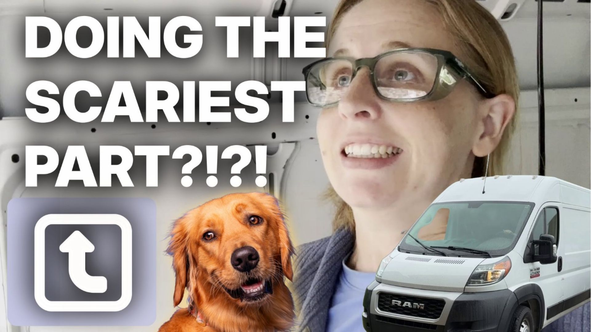 Doing the scariest part, video promo