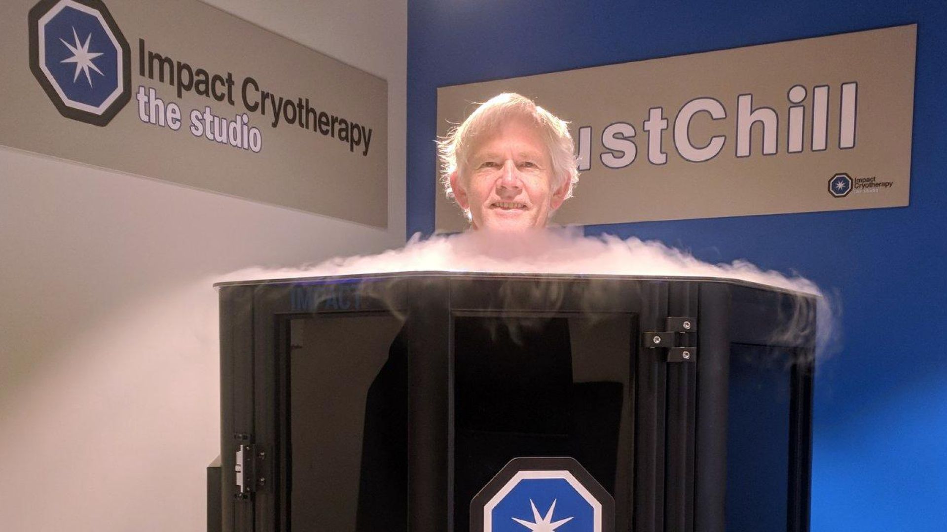 Don Neder in cryotherapy