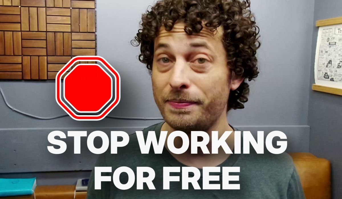 stop working for free