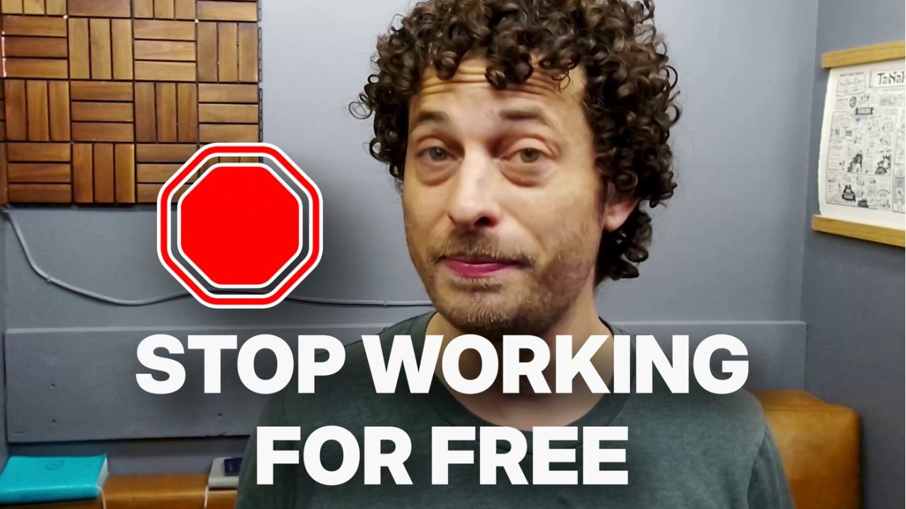 stop working for free