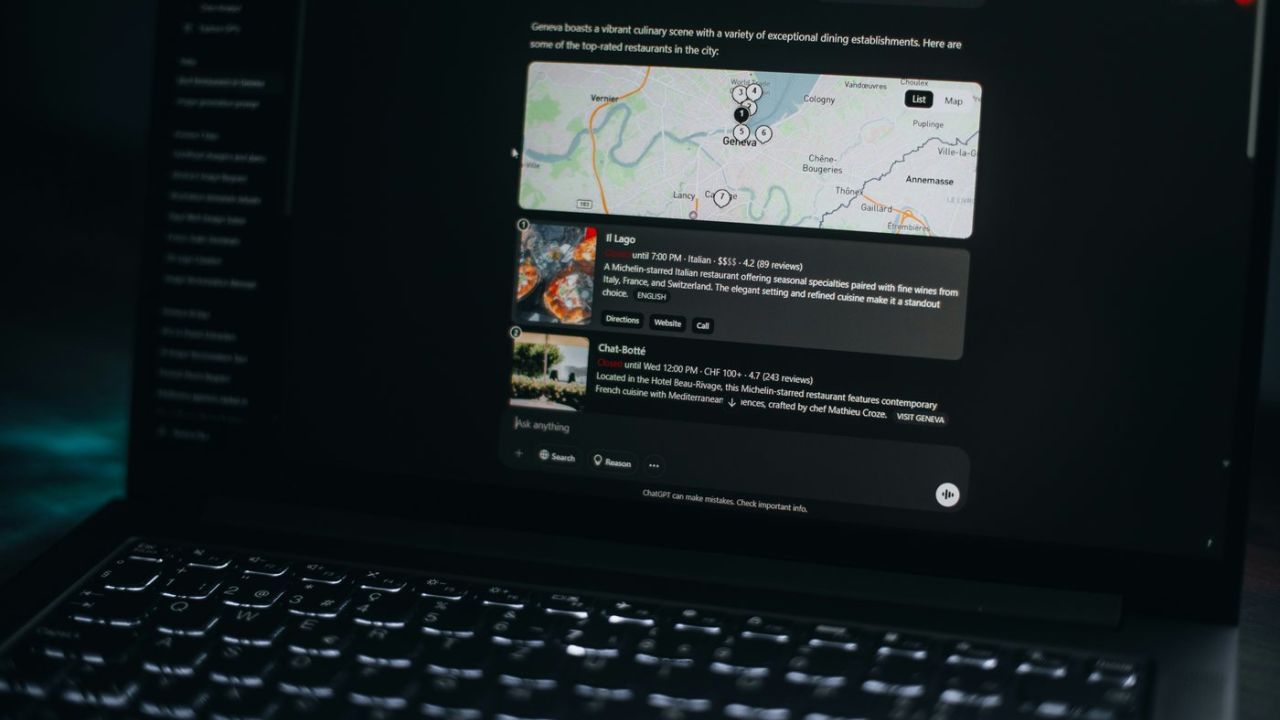 person using chatgpt to ask something