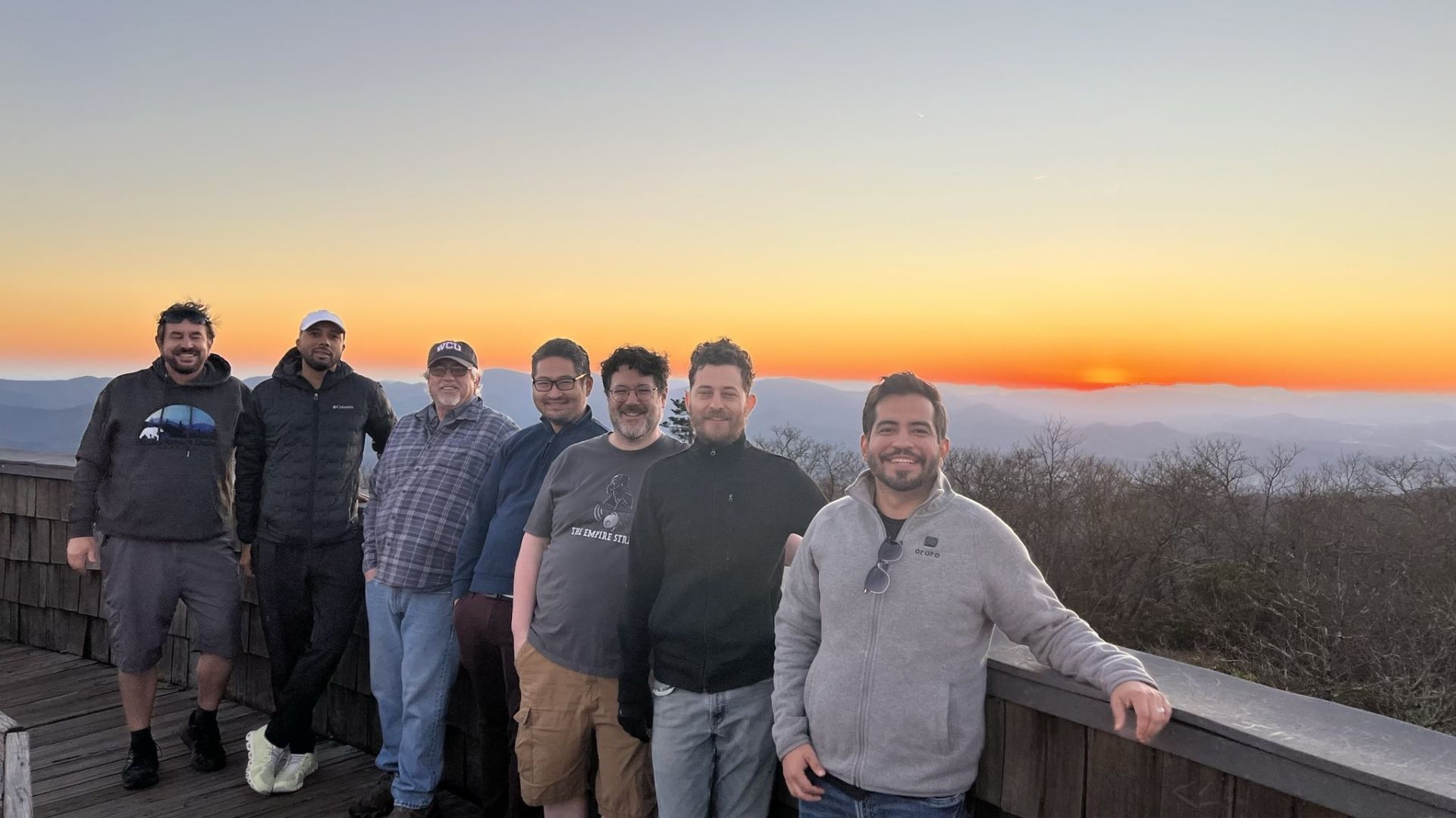 mount yonah peak photo, group