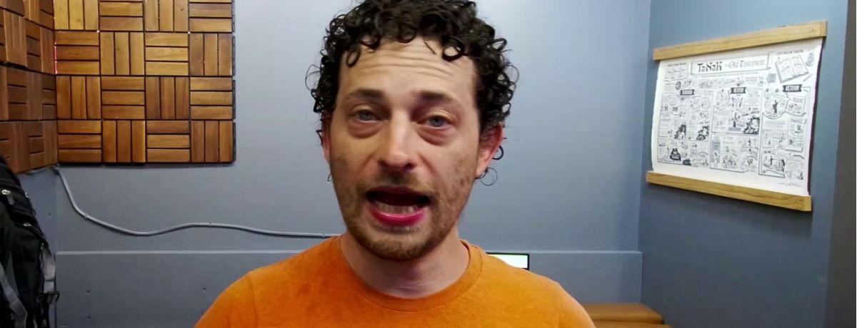 jason montoya doing a youtube video