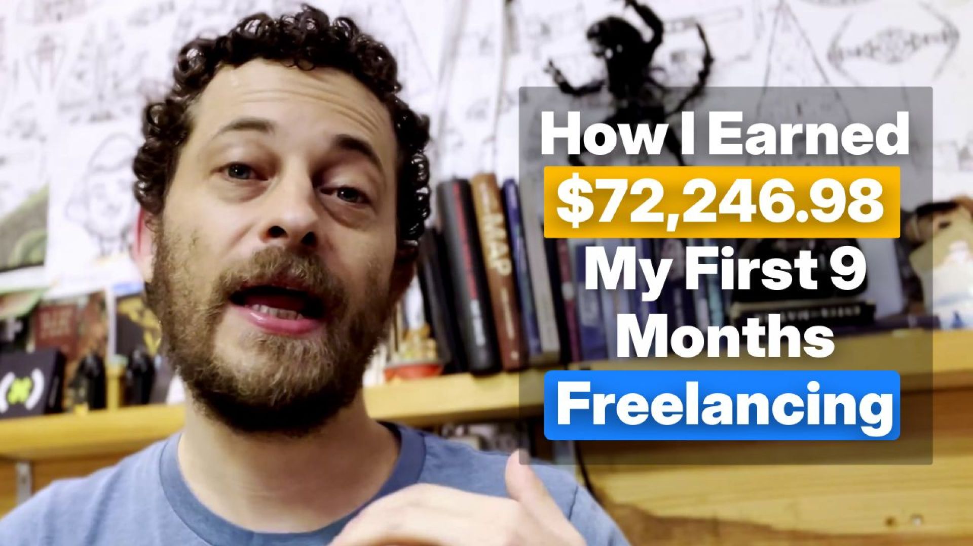 video thumb, how I earned 70k first year freelancing