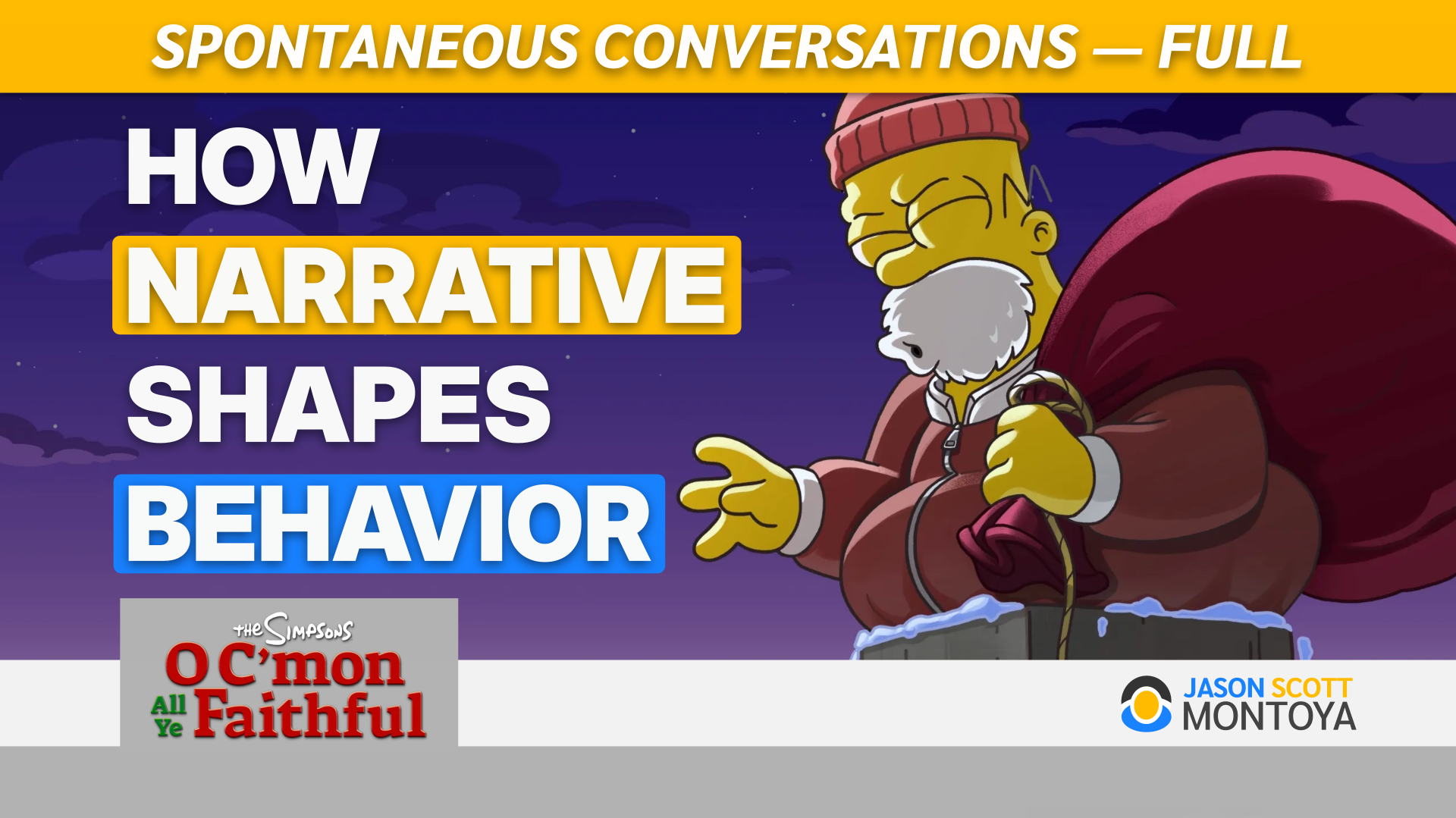 simpsons conversation, narratives, commentary
