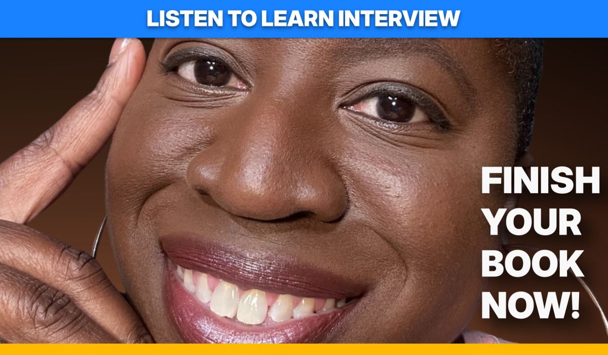 finish your book, denise renee