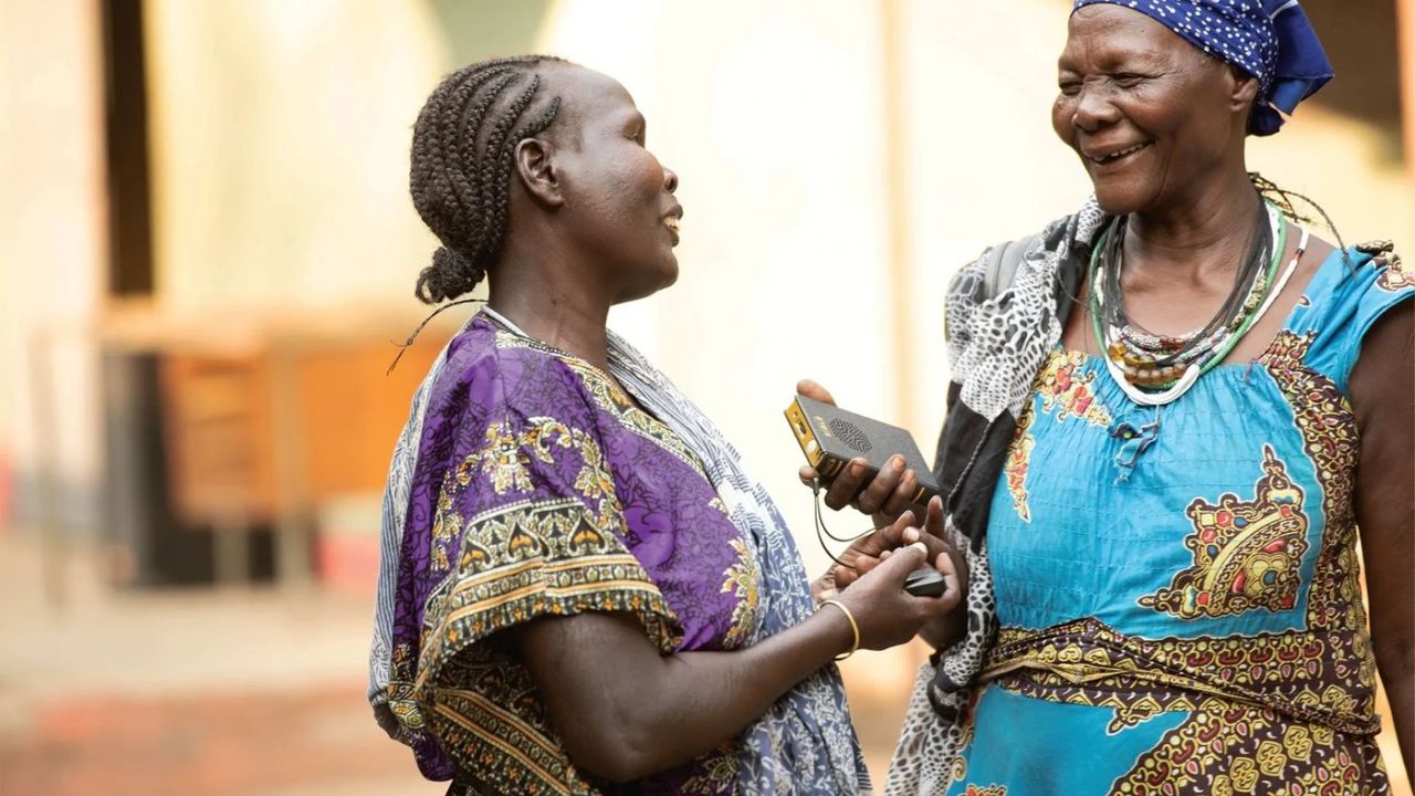 talking bibles in action