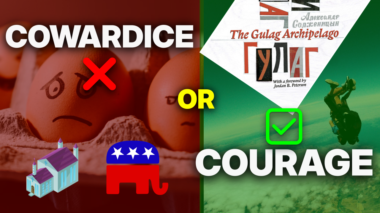 cowardice or courage?