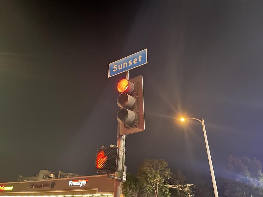 sunset blvd sign