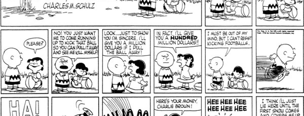 charlie brown, lucy, football