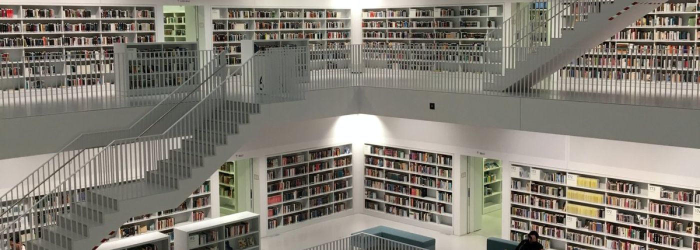 Stadtbibliothek, stuttgart mitte, stuttgart, baden württemberg, deutschland