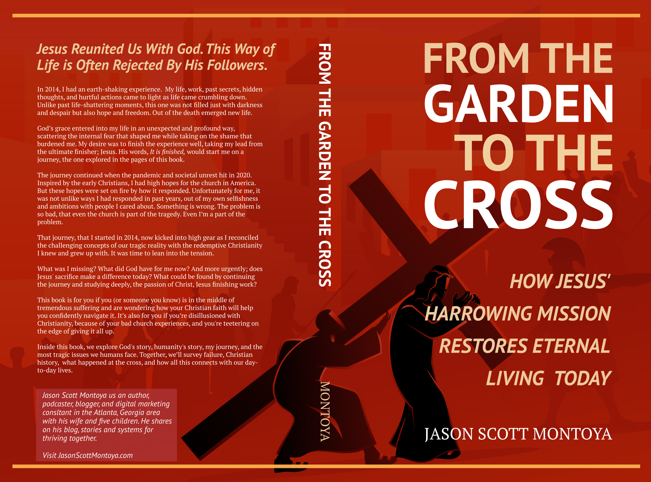 from the garden to the cross book cover