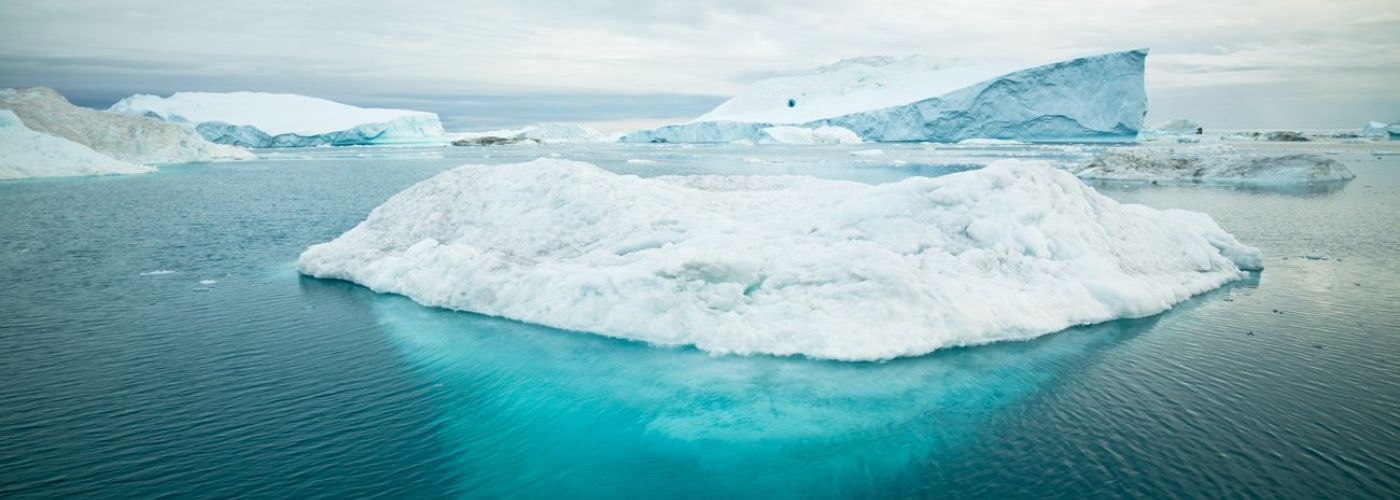 iceberg in the ocean