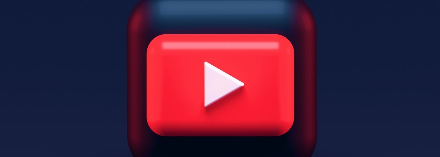 youtube icon, red play button, indoors