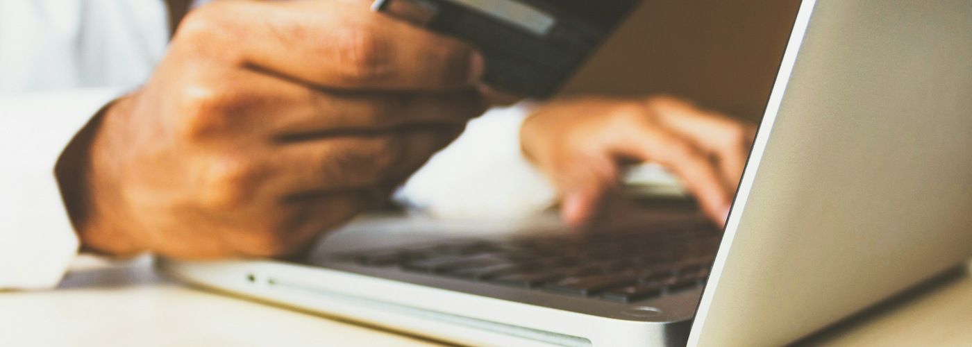 paying online, with credit card