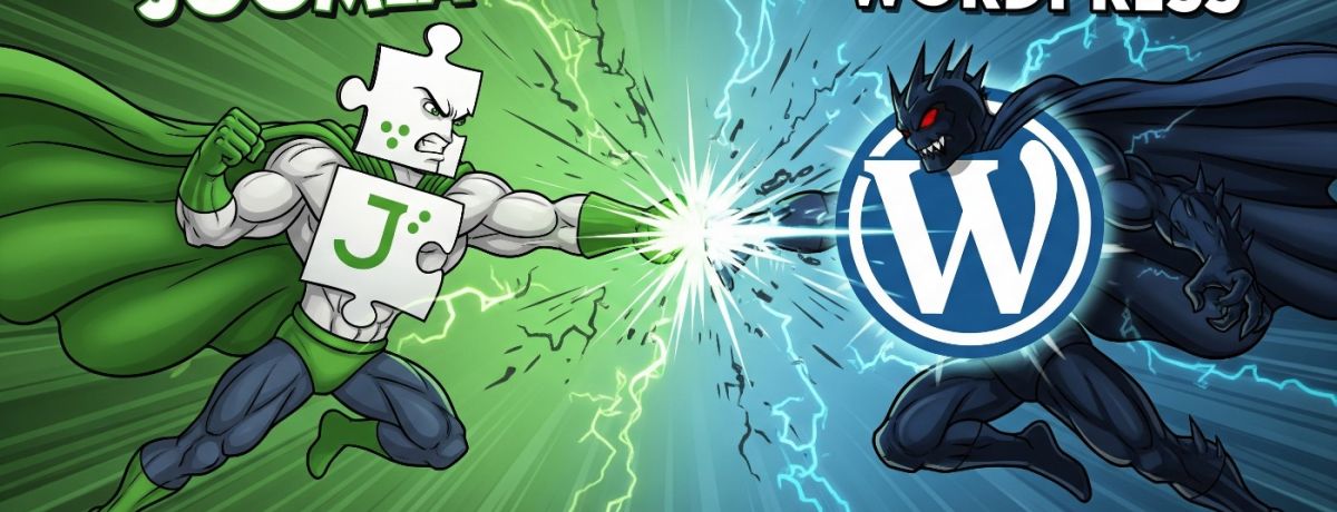 Joomla v wordpress showdown