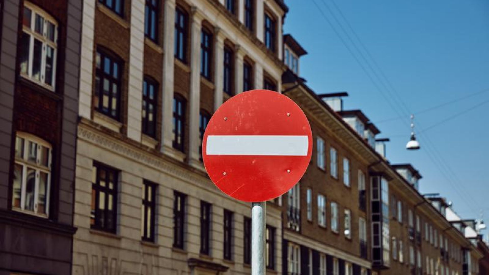 Negative Red Sign