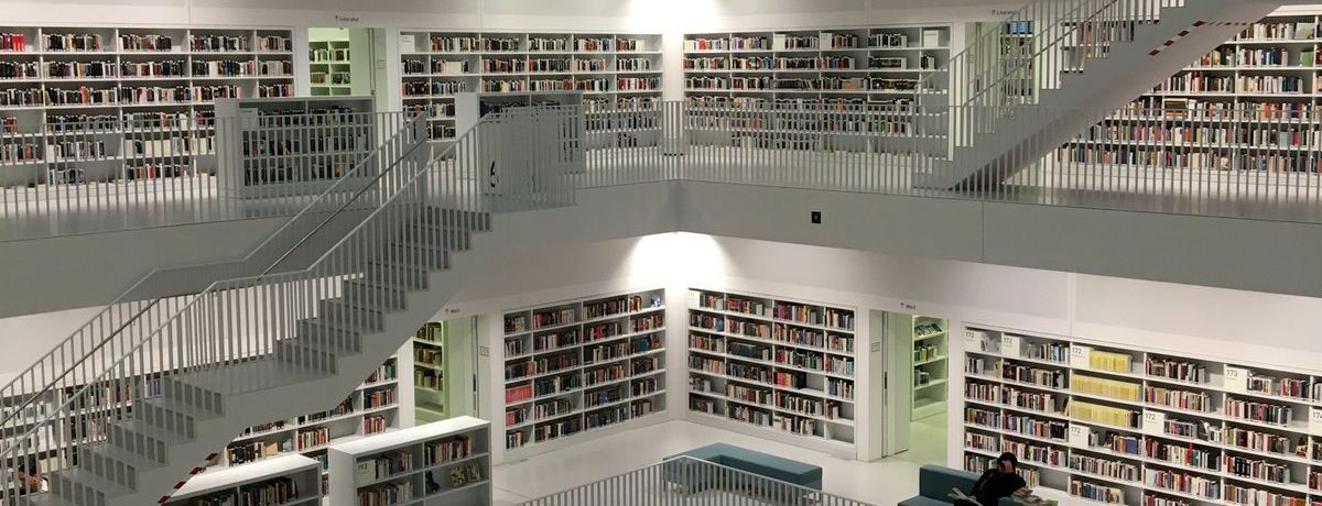 Stadtbibliothek, stuttgart mitte, stuttgart, baden württemberg, deutschland