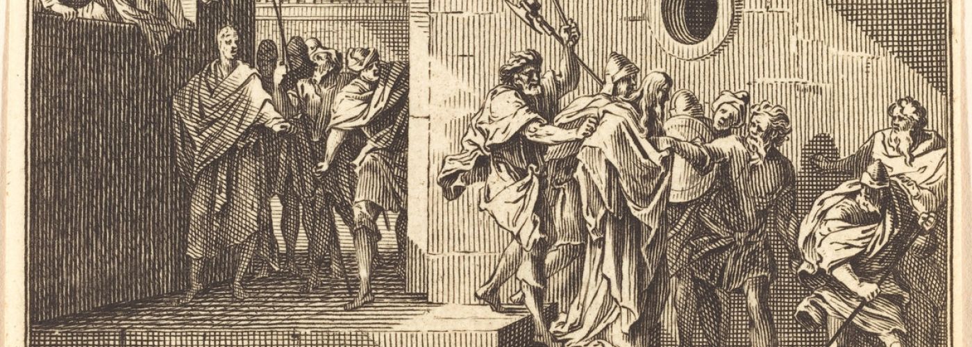 Herod Sending Christ back to Pilate