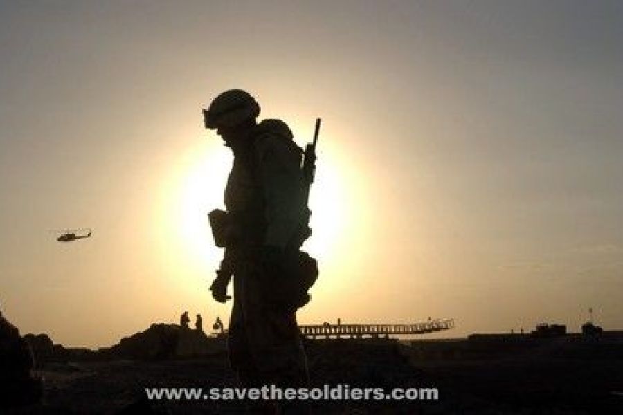 solider over the sun