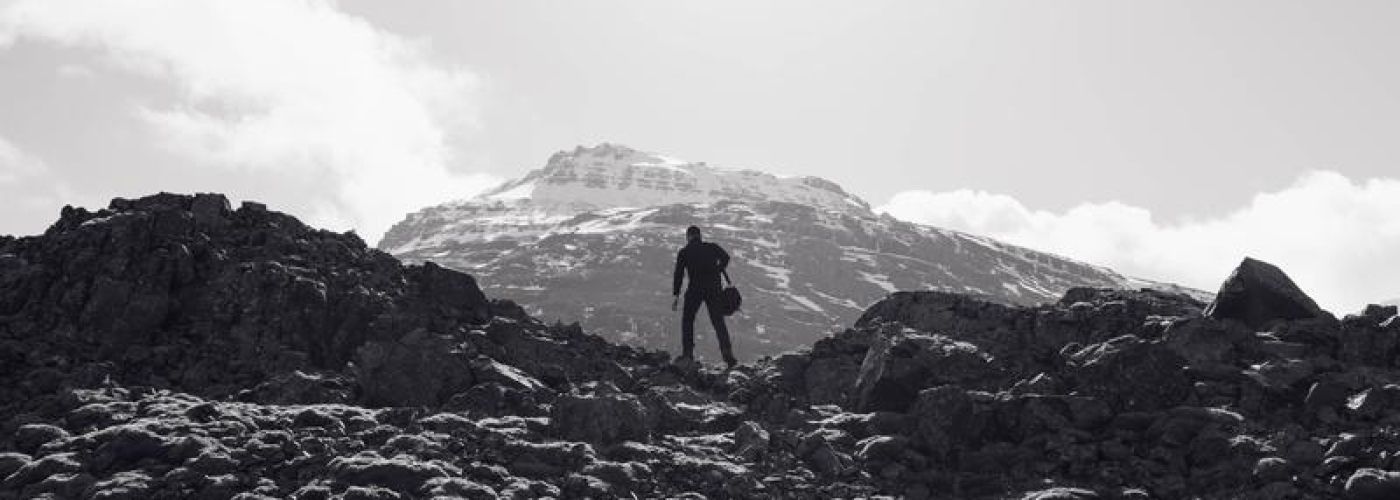 Mountain Climber | Black & White