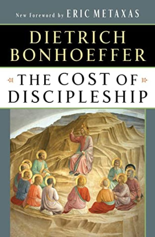 book cover, The Cost of Discipleship