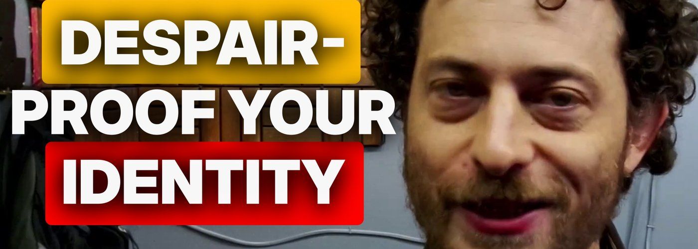 despair proof your identity, promo graphic