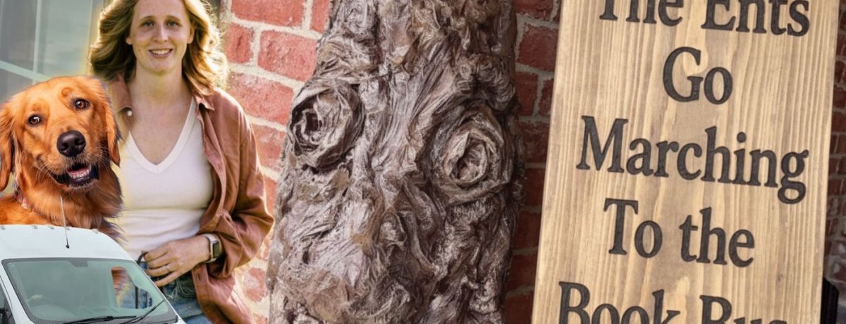 the ends go marching to the book bus