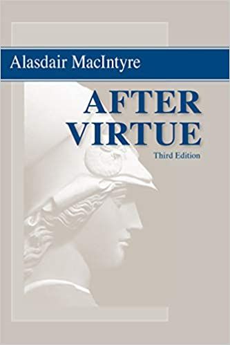 After Virtue: A Study in Moral Theory book cover
