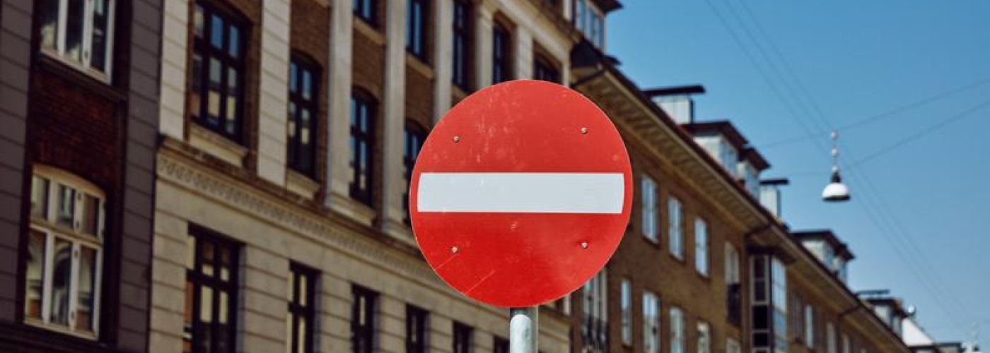 Negative Red Sign