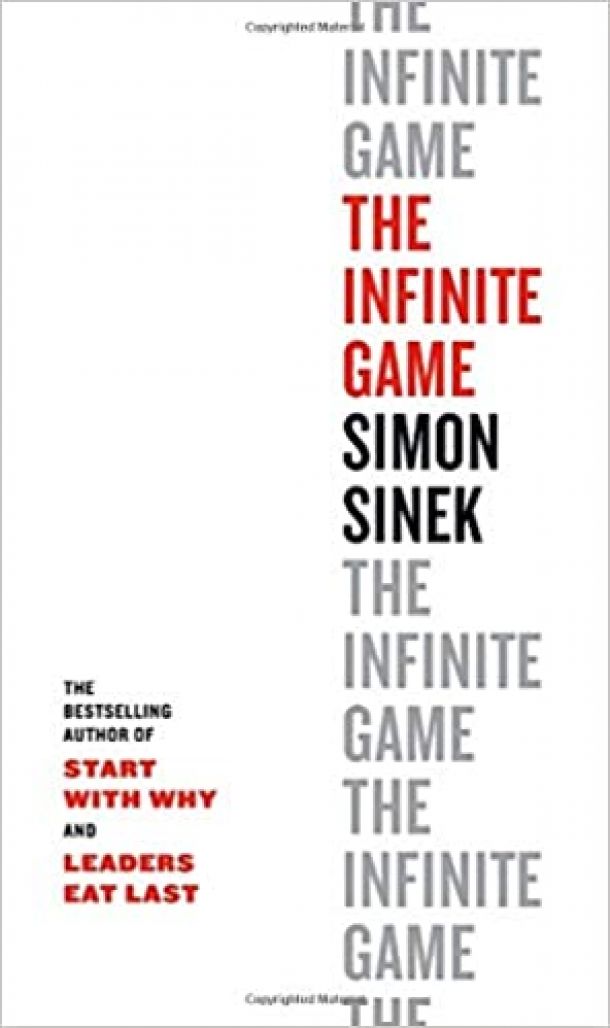 book cover, The Infinite Game